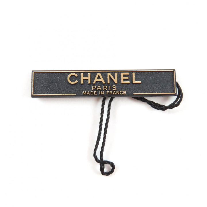 Great CHANEL Brooch COCO Mark Coil gold Women 94P