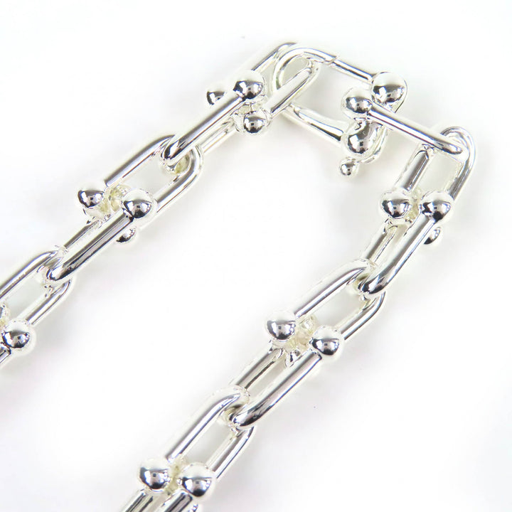 Excellent TIFFANY&Co. Necklace Graduated Link Necklace Silver AG925 Women mens