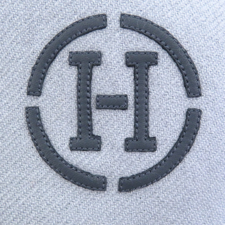 Excellent HERMES Scarf Ikat 4H H logo patch Gracie cashmere mens H394832T