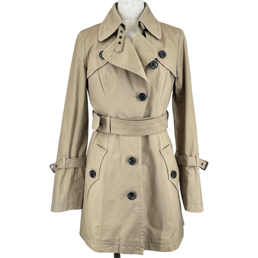 Great BURBERRY BLUE LABEL trench coat With liner beige cotton Women 38