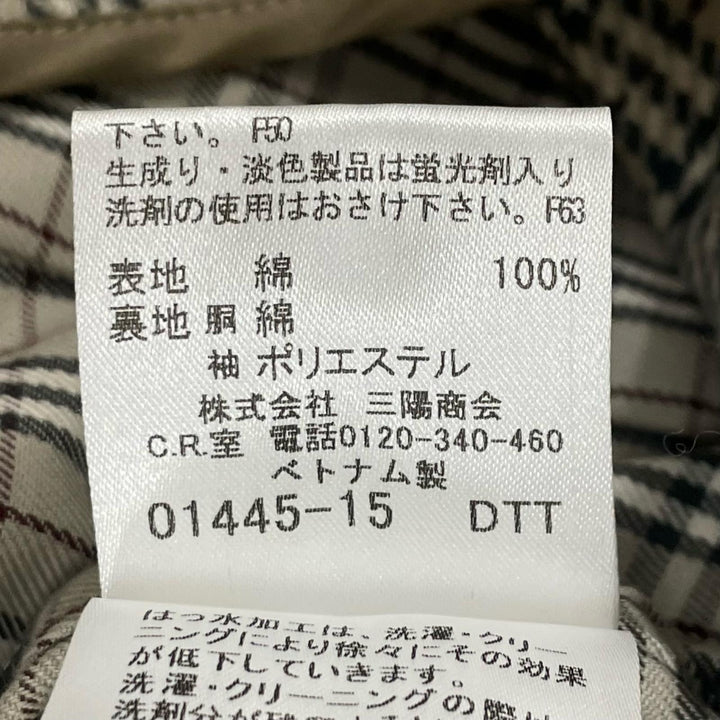 Great BURBERRY BLUE LABEL trench coat With liner beige cotton Women 38