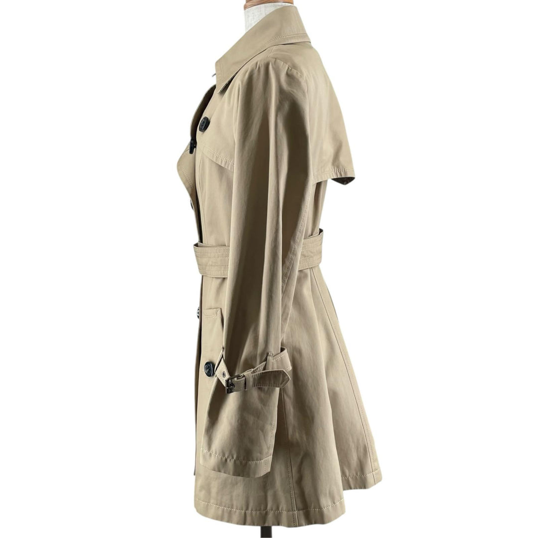 Great BURBERRY BLUE LABEL trench coat With liner beige cotton Women 38