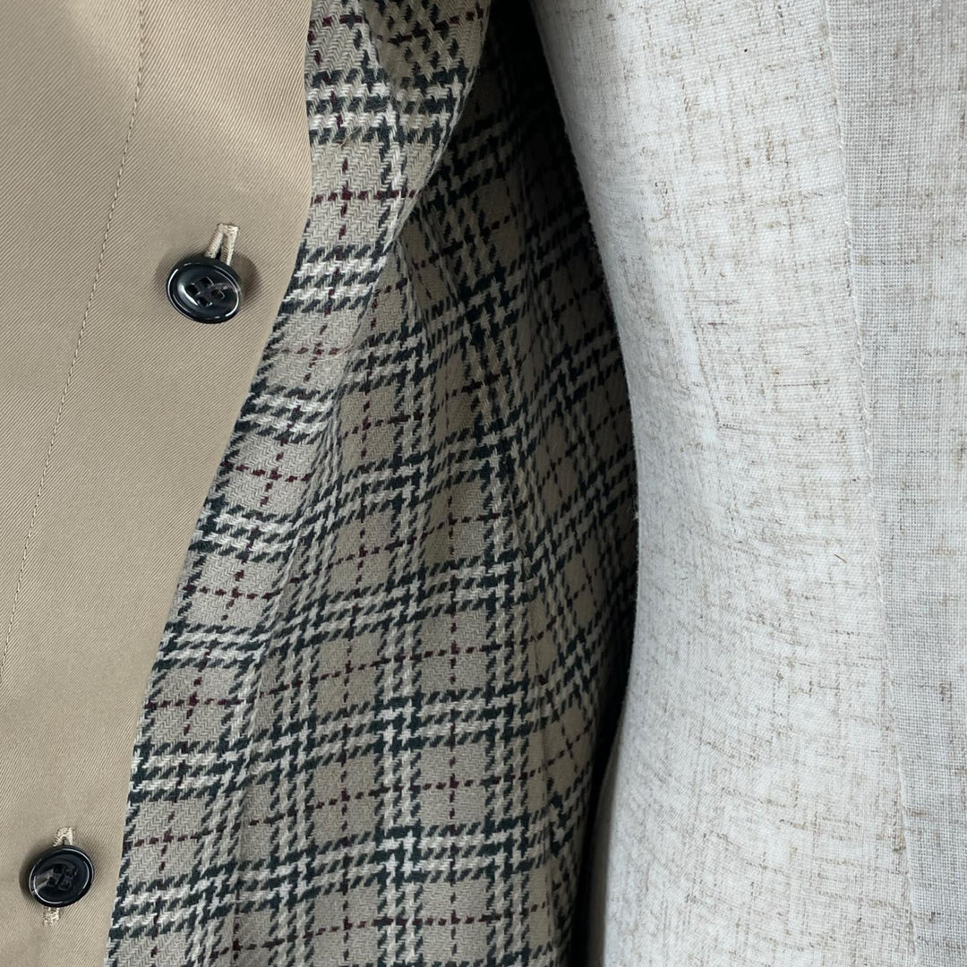 Great BURBERRY BLUE LABEL trench coat With liner beige cotton Women 38
