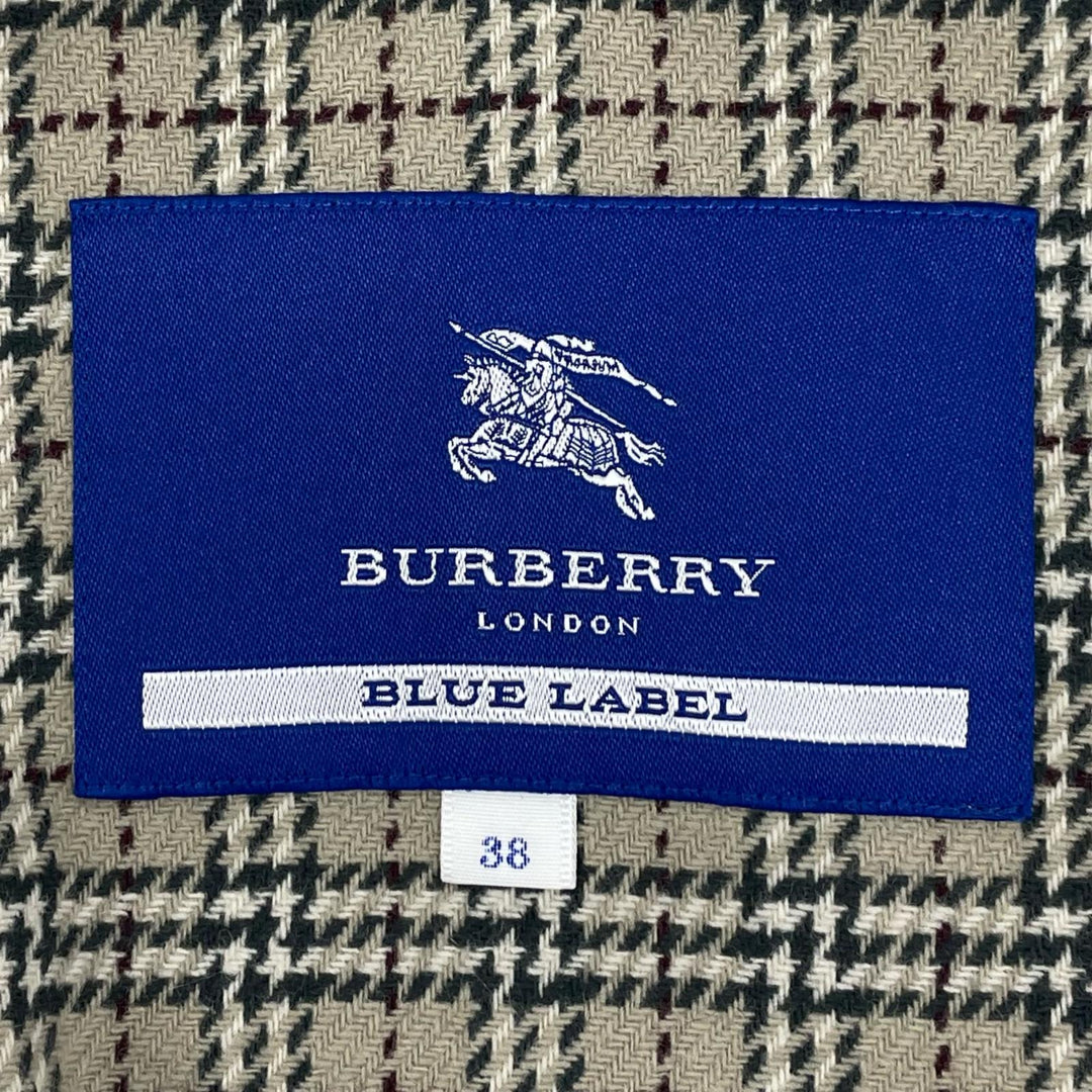 Great BURBERRY BLUE LABEL trench coat With liner beige cotton Women 38