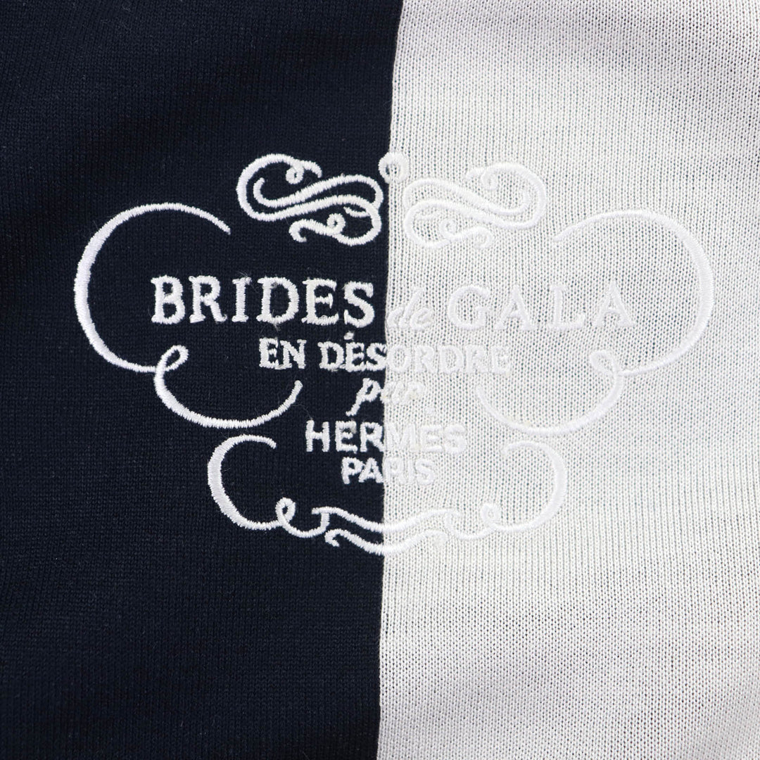 Great HERMES knit Brides de Gala Disorder silk Women 38 4E2655D6