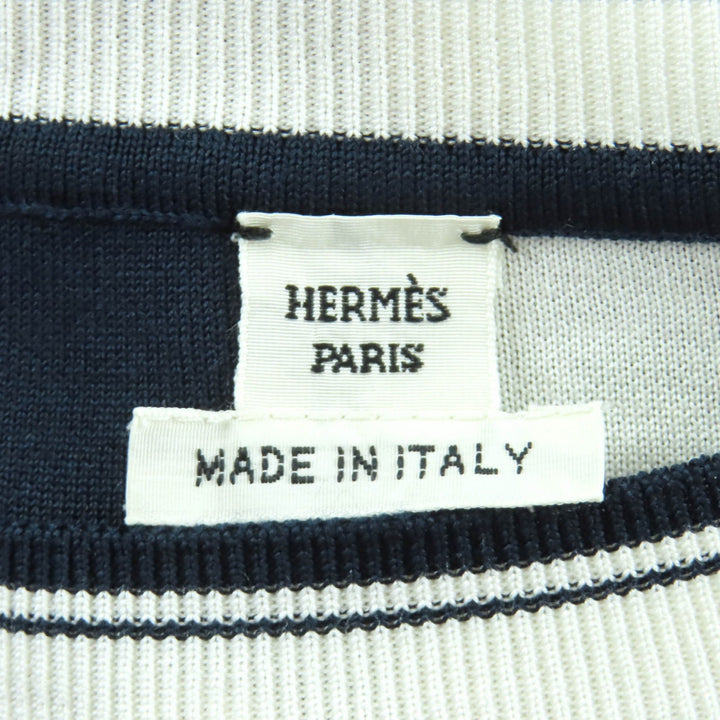 Great HERMES knit Brides de Gala Disorder silk Women 38 4E2655D6