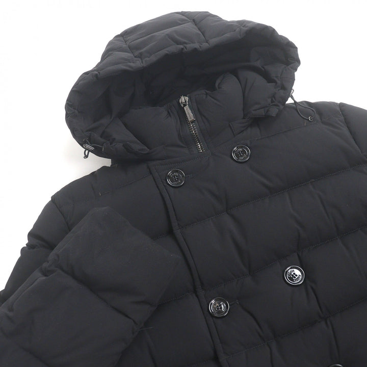 Pristine MOORER Down jacket FLORIO-KN ACQUA black Nylon mens 48