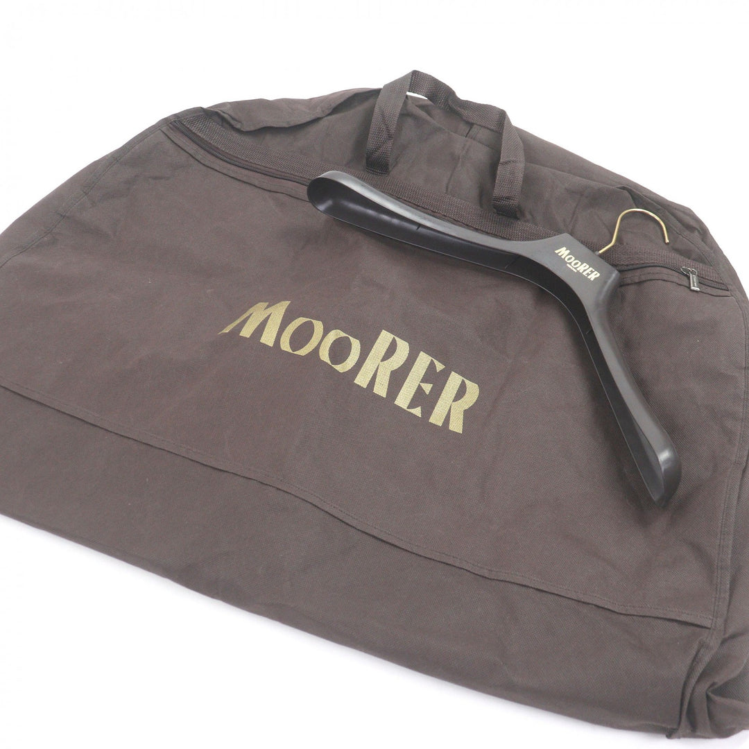 Pristine MOORER Down jacket FLORIO-KN ACQUA black Nylon mens 48