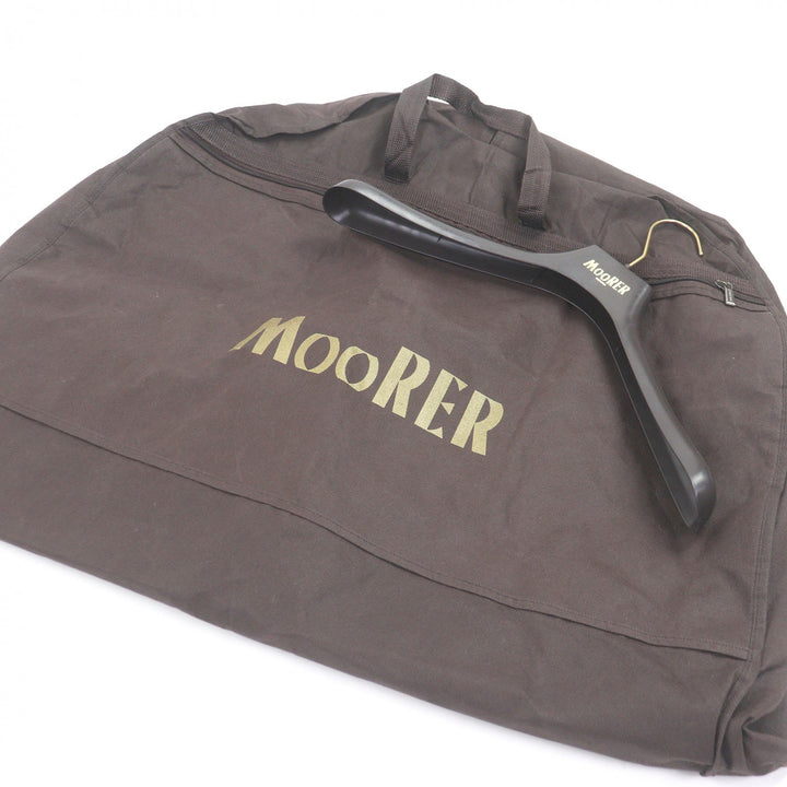 Pristine MOORER Down jacket FLORIO-KN ACQUA black Nylon mens 48