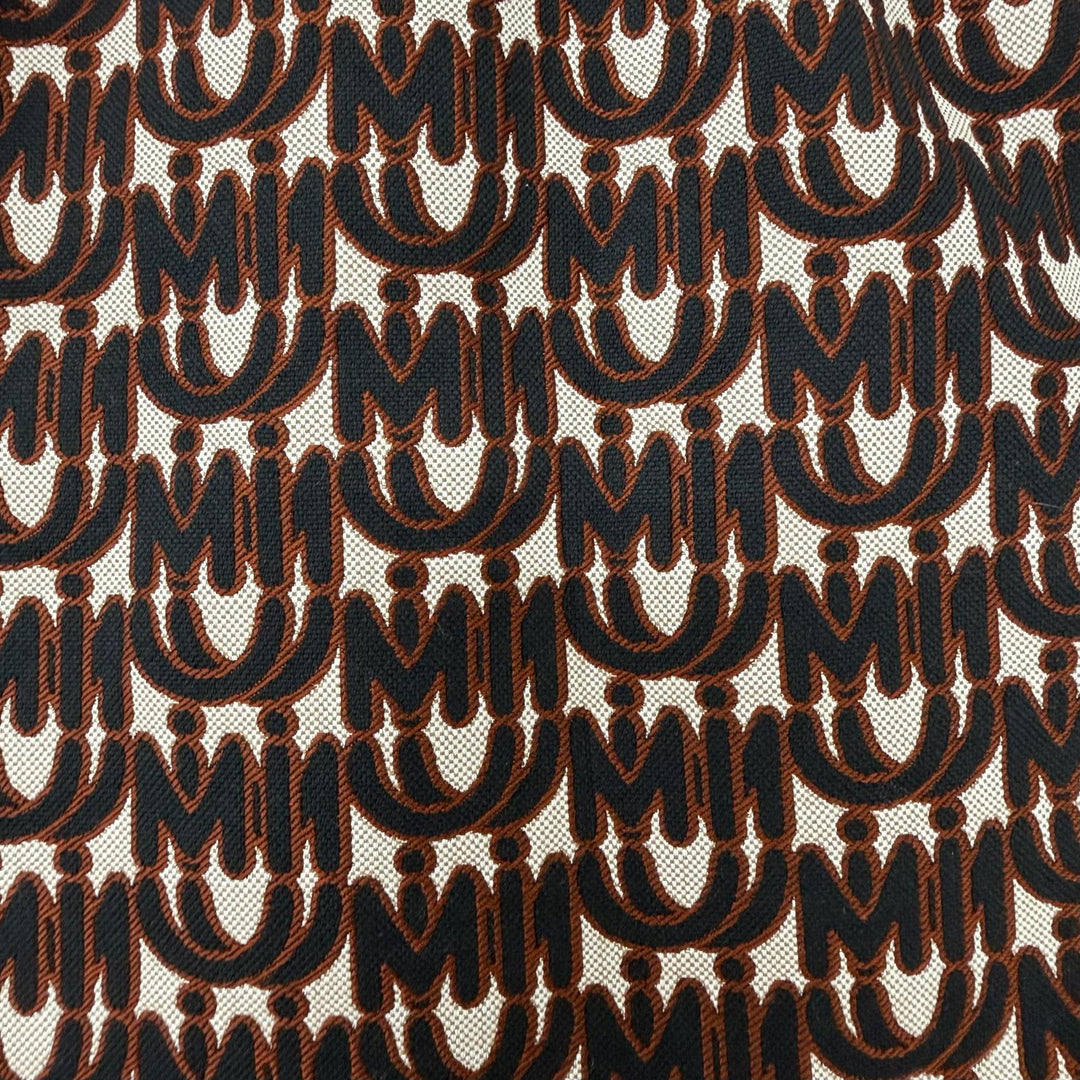 Great MIUMIU Mini skirt Brown cotton Women 36 MG1299
