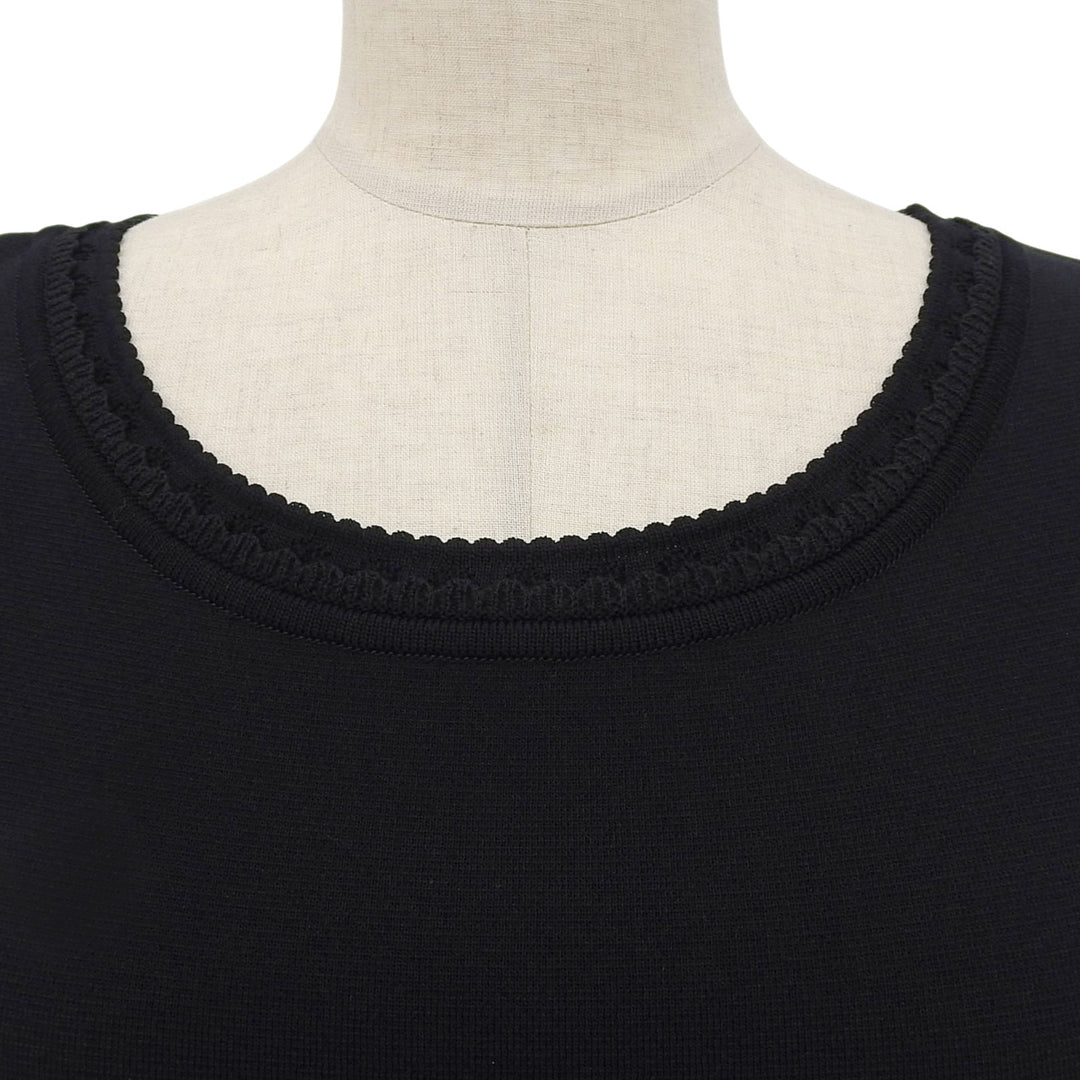 Pristine FOXEY one piece black acetate Women 38 40845