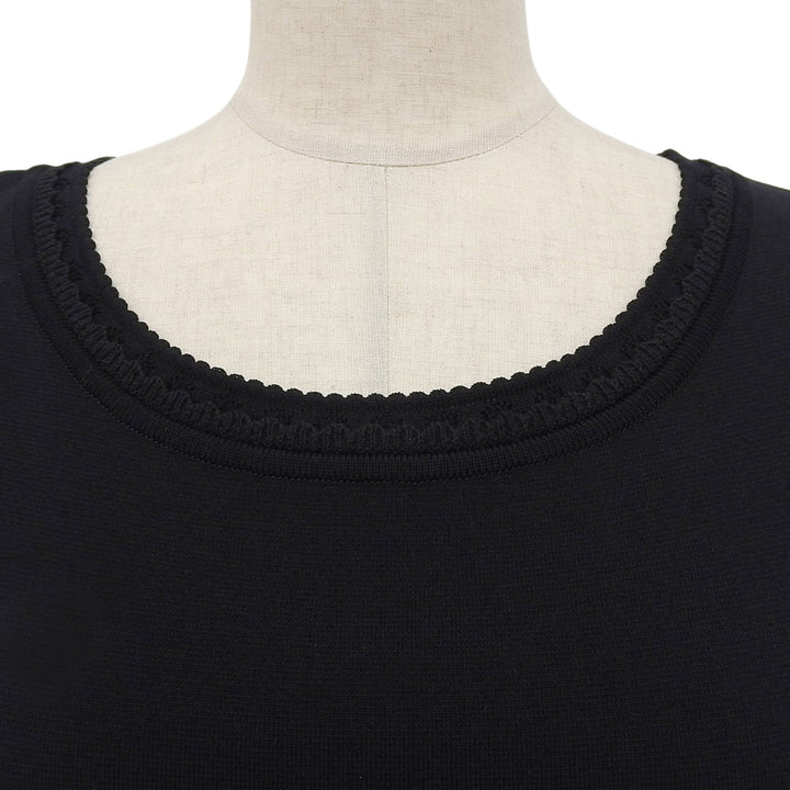 Pristine FOXEY one piece black acetate Women 38 40845