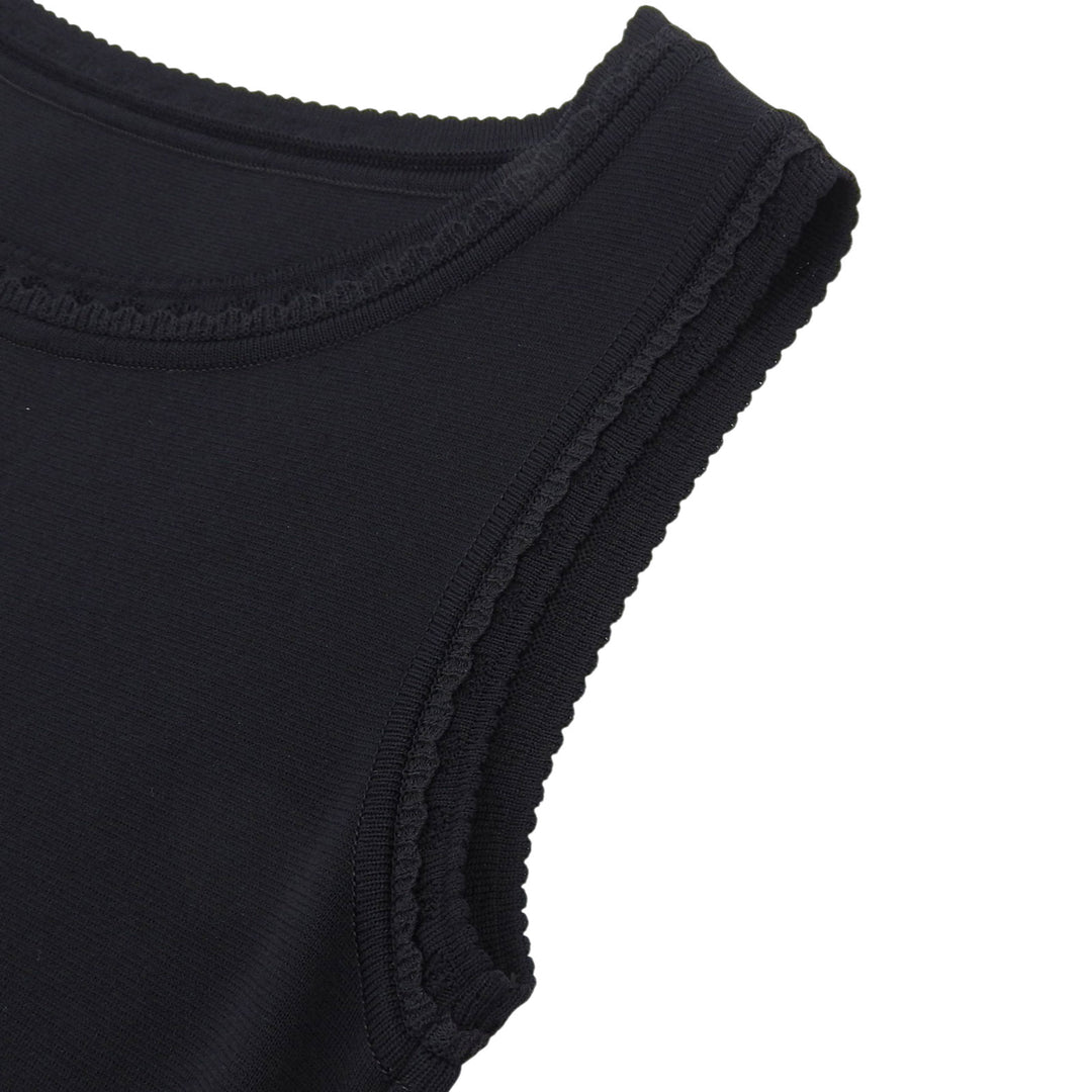 Pristine FOXEY one piece black acetate Women 38 40845