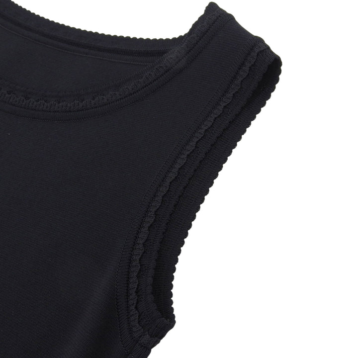 Pristine FOXEY one piece black acetate Women 38 40845