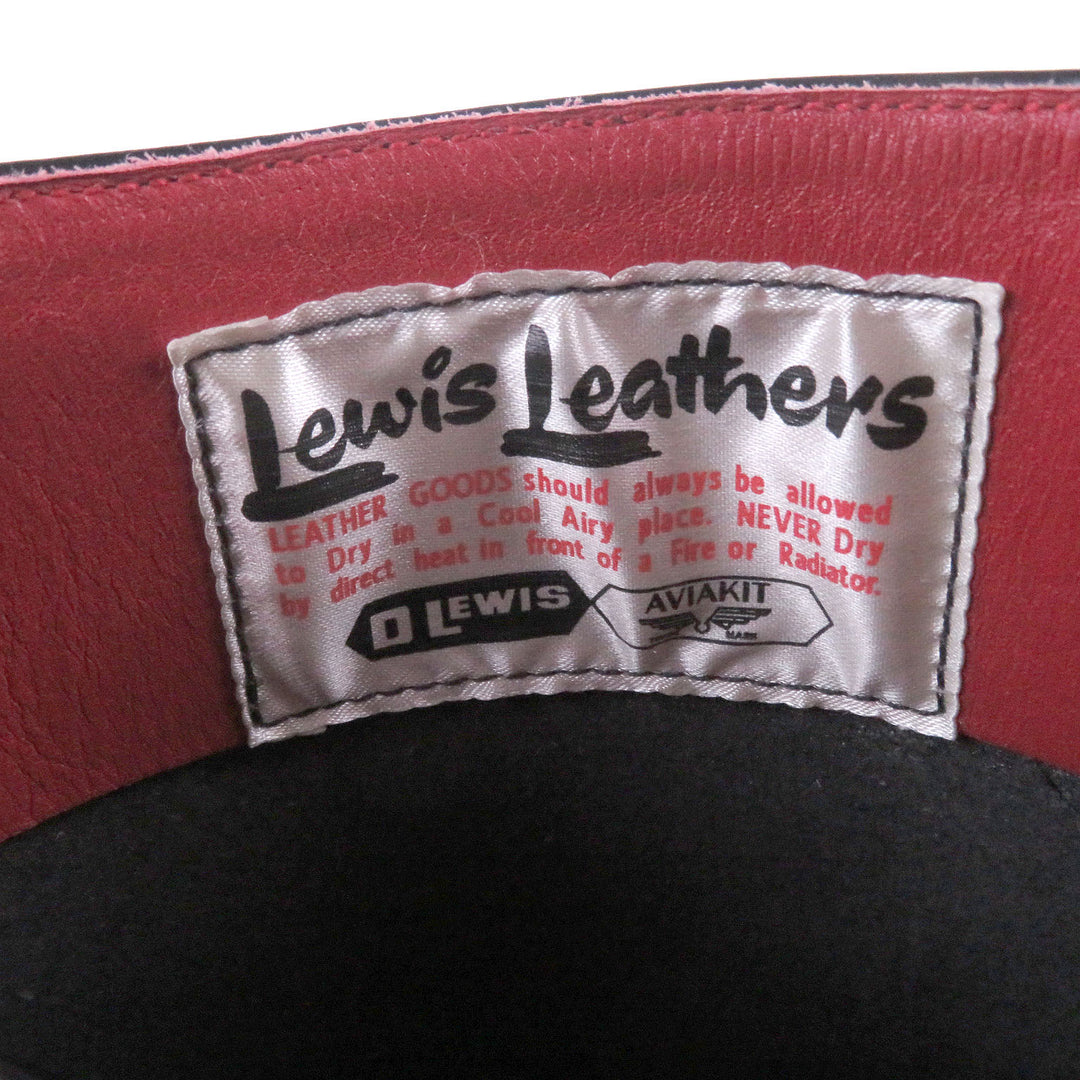 Excellent Lewis Leathers Knee-high boots MOTORWAY BOOTS Motorway Bullhide