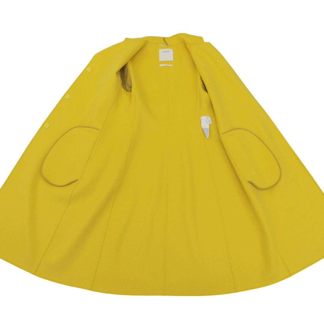 Pristine SPORTMAX coat yellow wool Women 42