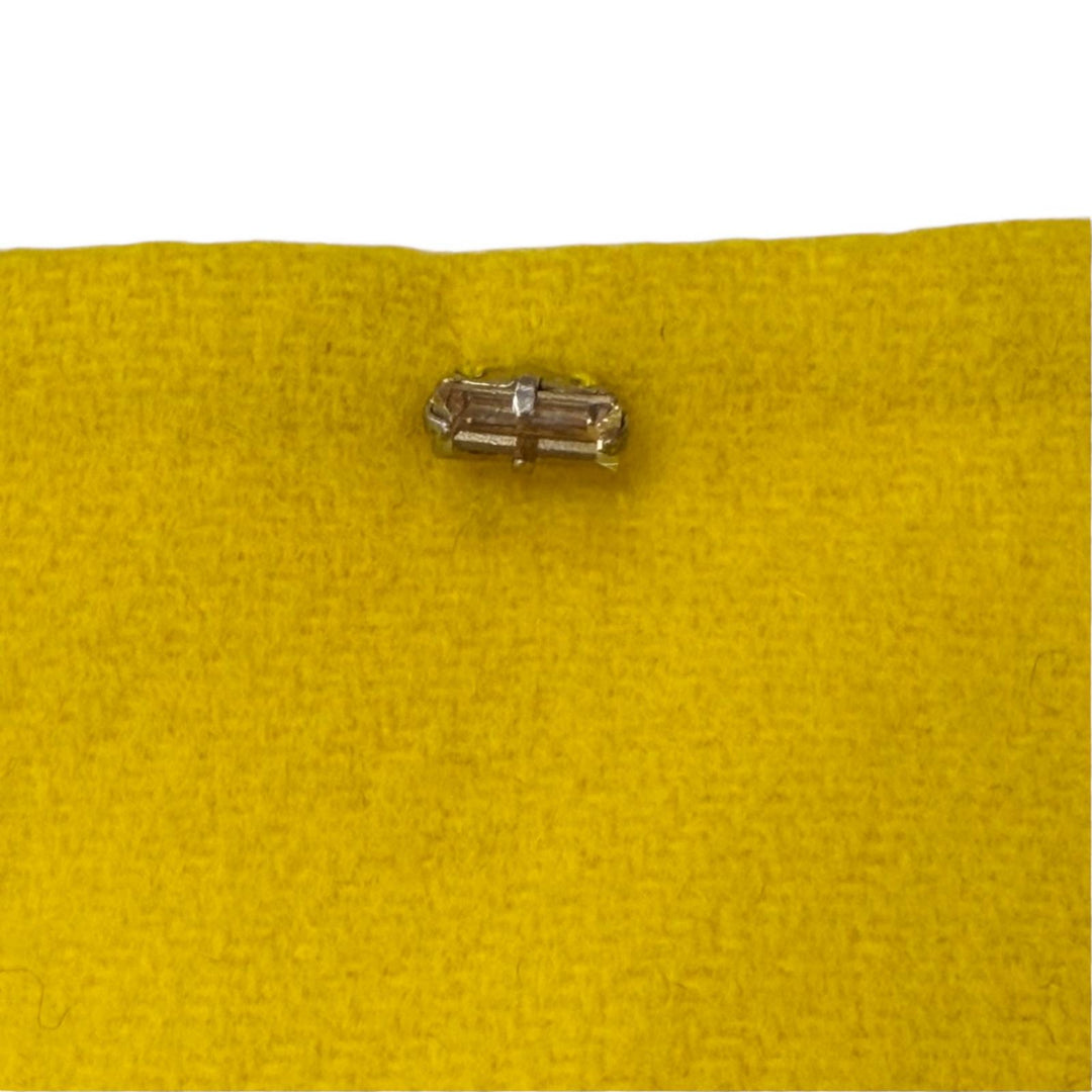 Pristine SPORTMAX coat yellow wool Women 42