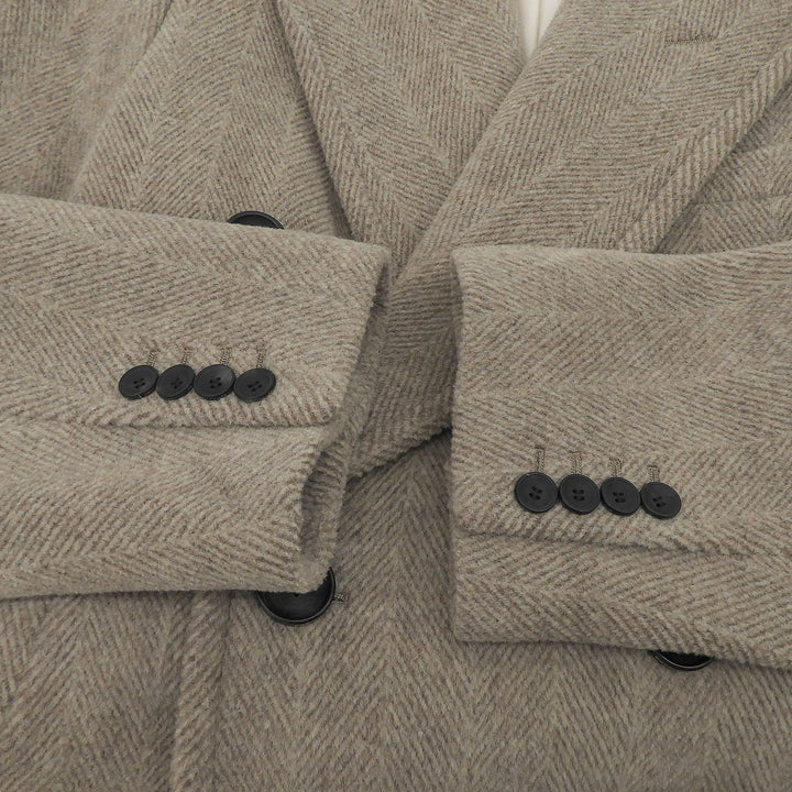 Pristine beautiful people coat beige wool Women 36 1135103023
