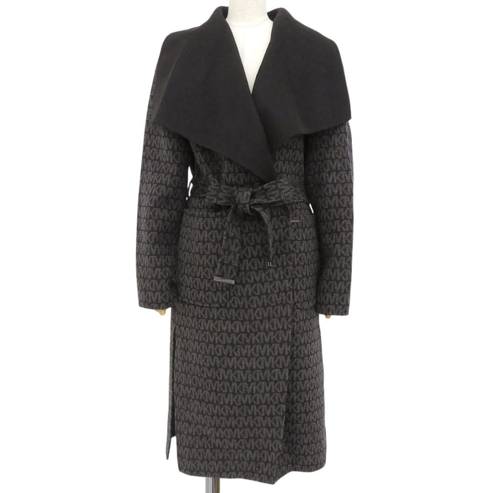 Great Michael Kors coat black wool Women M 77Q5443M22