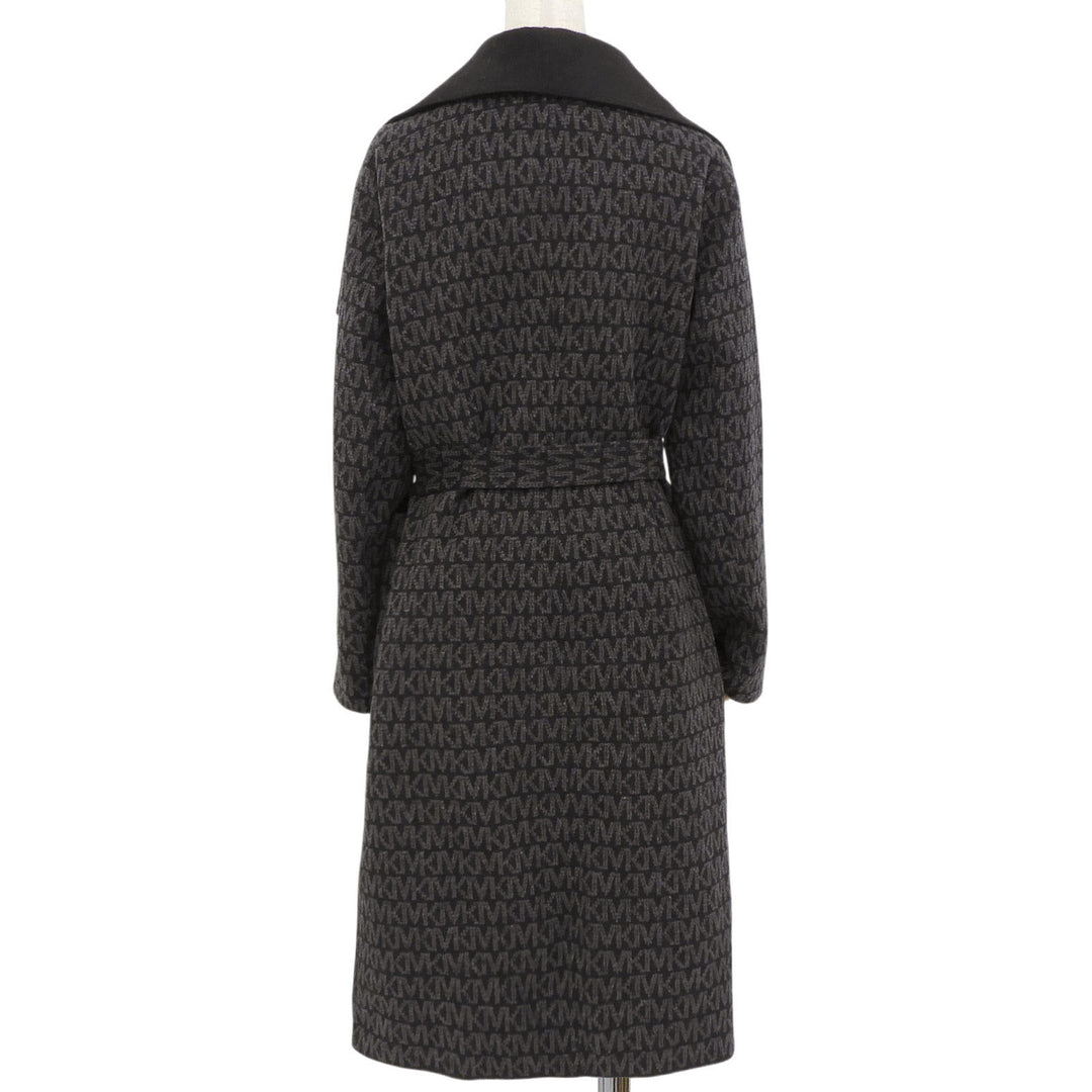 Great Michael Kors coat black wool Women M 77Q5443M22