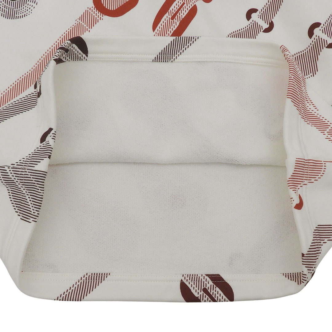 Excellent HERMES Mini skirt Coaching Remix cotton Women 36 5E4317DB