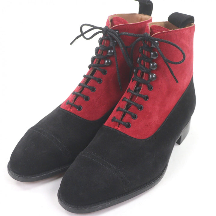 Excellent EDWARD GREEN Ankle boots SHANNON punched cap toe