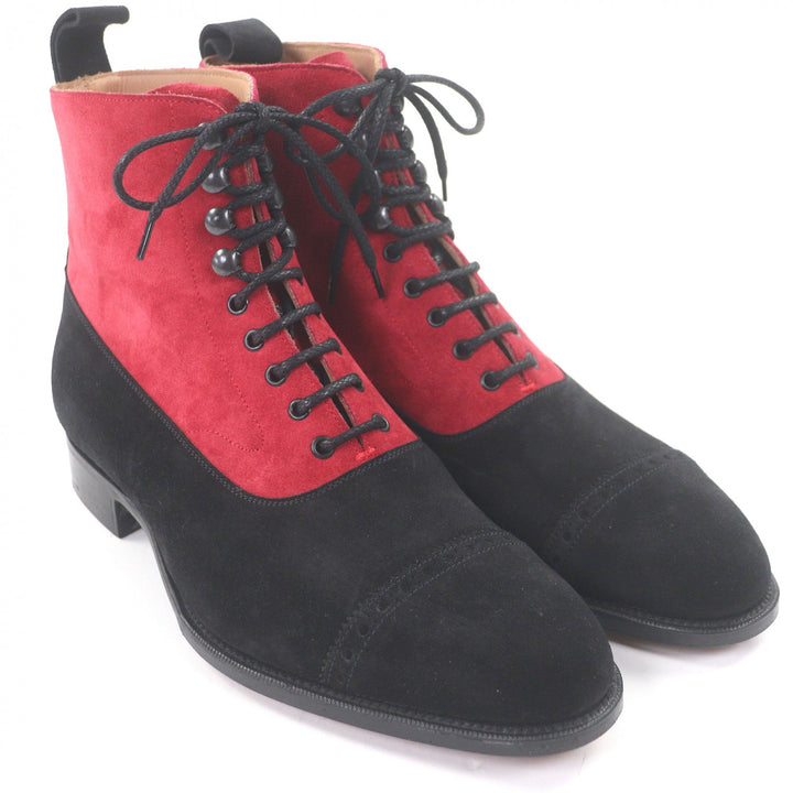 Excellent EDWARD GREEN Ankle boots SHANNON punched cap toe