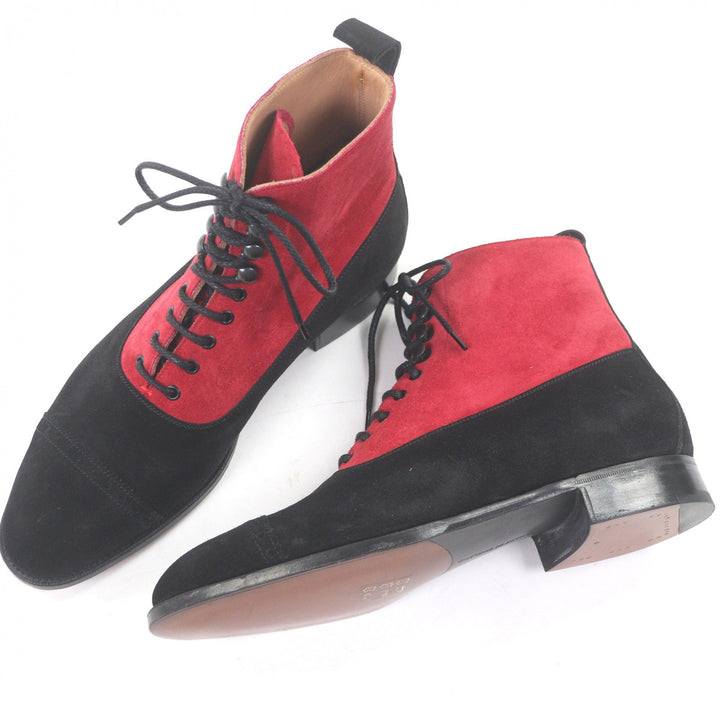Excellent EDWARD GREEN Ankle boots SHANNON punched cap toe