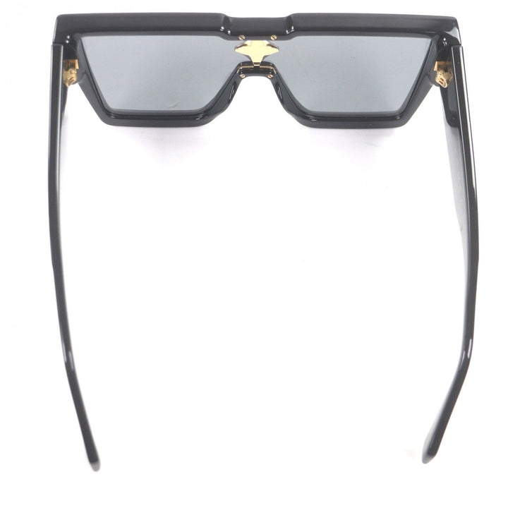 Great LOUIS VUITTON Sunglasses Cyclone black acetate mens Z1578E