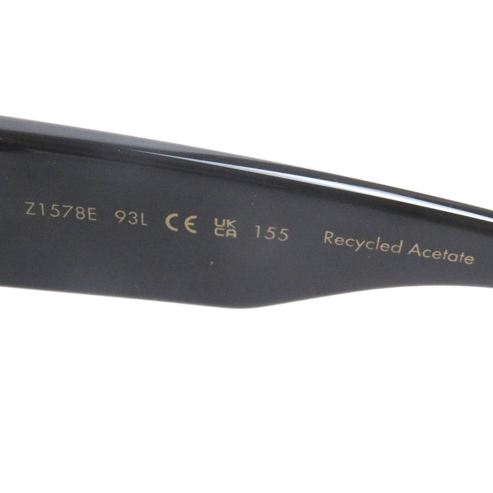 Great LOUIS VUITTON Sunglasses Cyclone black acetate mens Z1578E