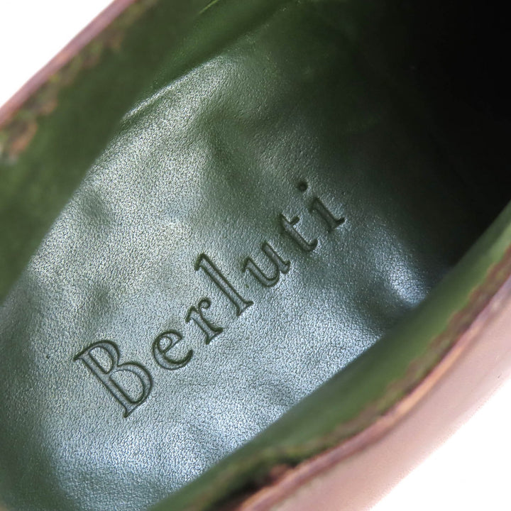 Great Berluti Ankle boots Olga Period Scars Calligraphy Demesure Brown leather