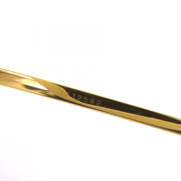 Great Cartier sunglasses 2C Decor Two-Point Rimless gold mens