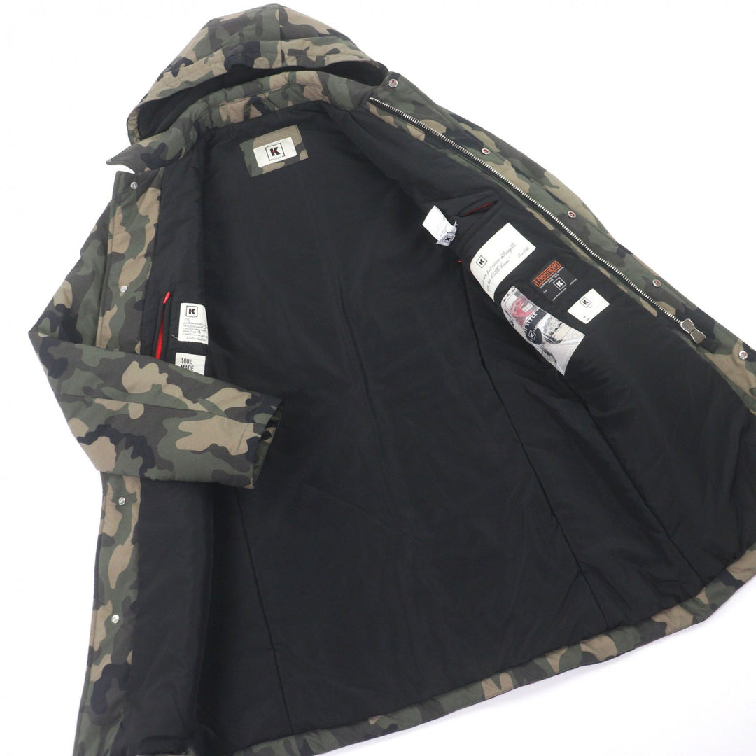 Excellent KIRED coat SORA Made with Thermore fabric, 2-way double zip, padded 48