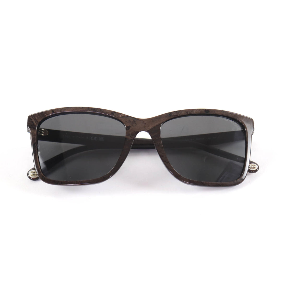 Pristine CHANEL sunglasses Brown Women 5551-U