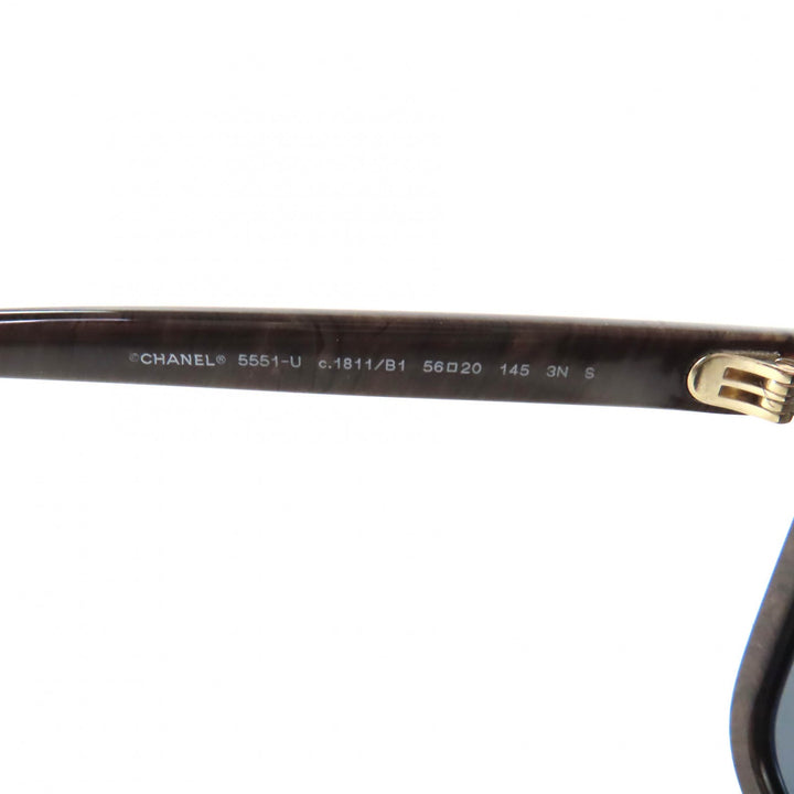 Pristine CHANEL sunglasses Brown Women 5551-U