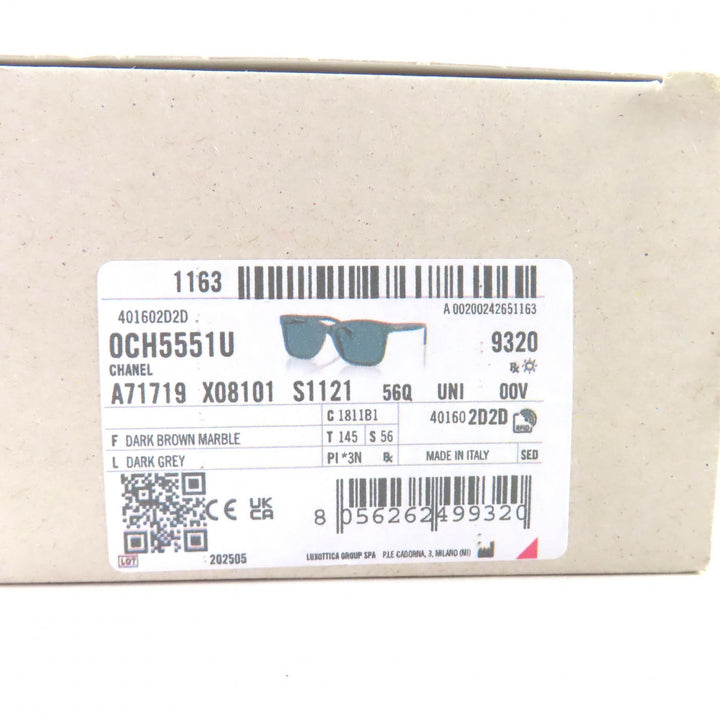 Pristine CHANEL sunglasses Brown Women 5551-U