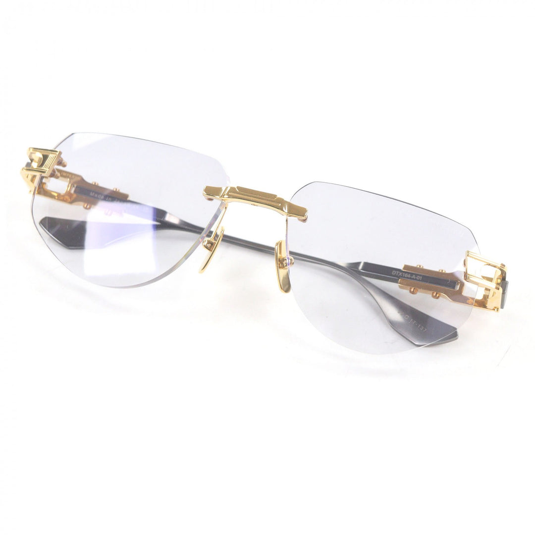 Pristine DITA sunglasses GRAND IMPERYN Rimless Two-Point gold DTS164-A-01