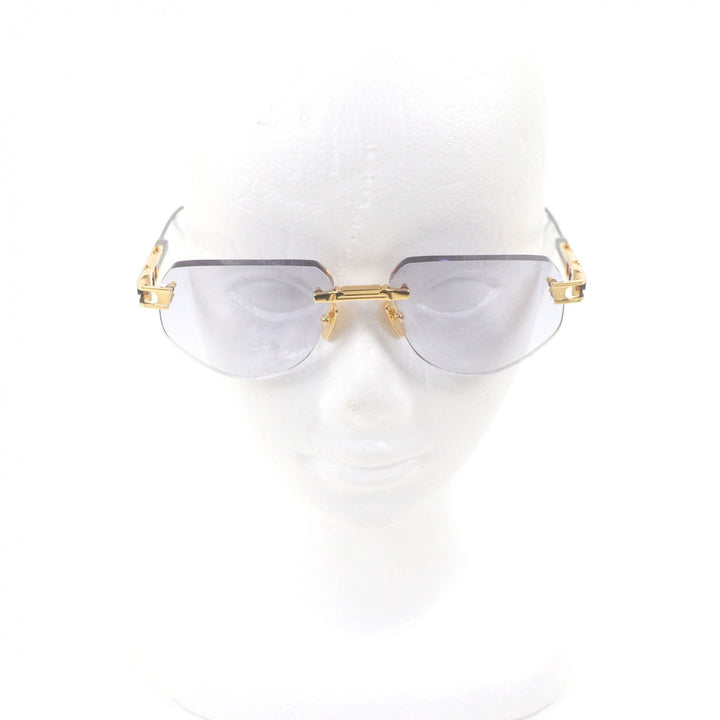 Pristine DITA sunglasses GRAND IMPERYN Rimless Two-Point gold DTS164-A-01