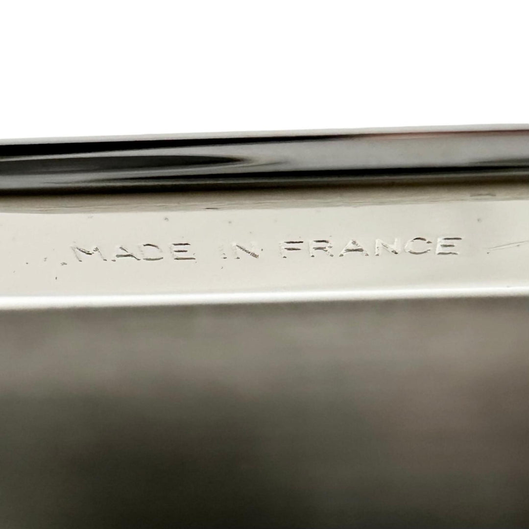 Excellent Cartier Ballpoint pen Must de Cartier Logo engraved, hairline finish,