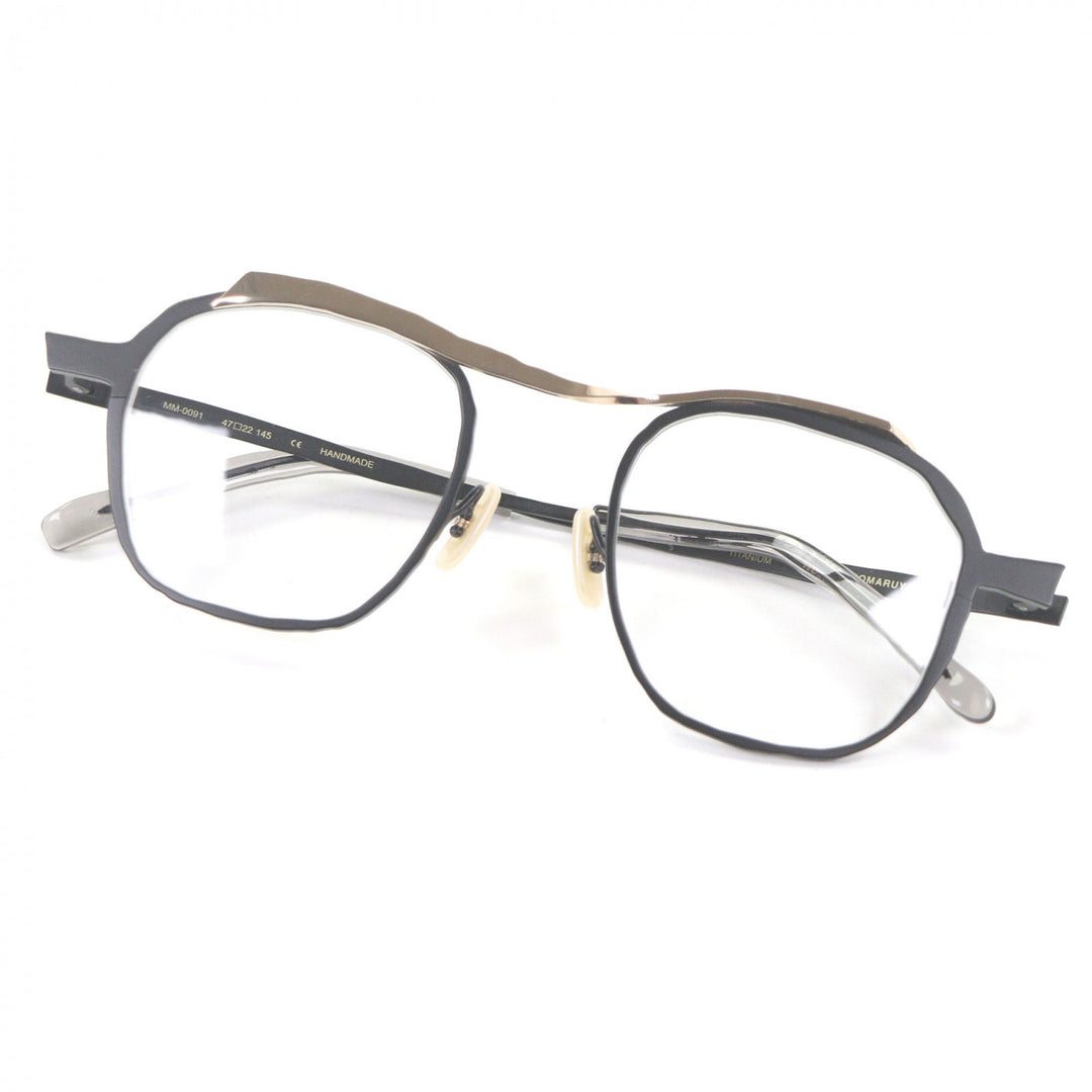Great MASAHIROMARUYAMA Glasses MM-0091 black Titanium mens