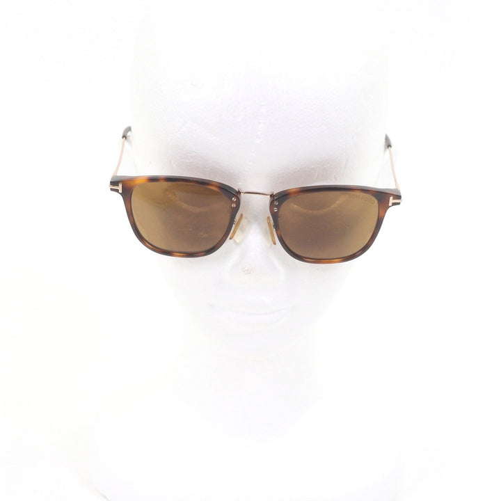 Very Good TOM FORD sunglasses Beau Wellington Clear brown mens TF672 53E