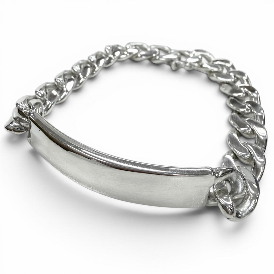Great TIFFANY&Co. bracelet Kihei Chain ID Silver 925 mens