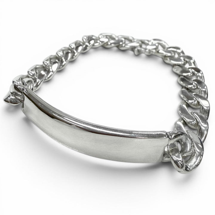Great TIFFANY&Co. bracelet Kihei Chain ID Silver 925 mens