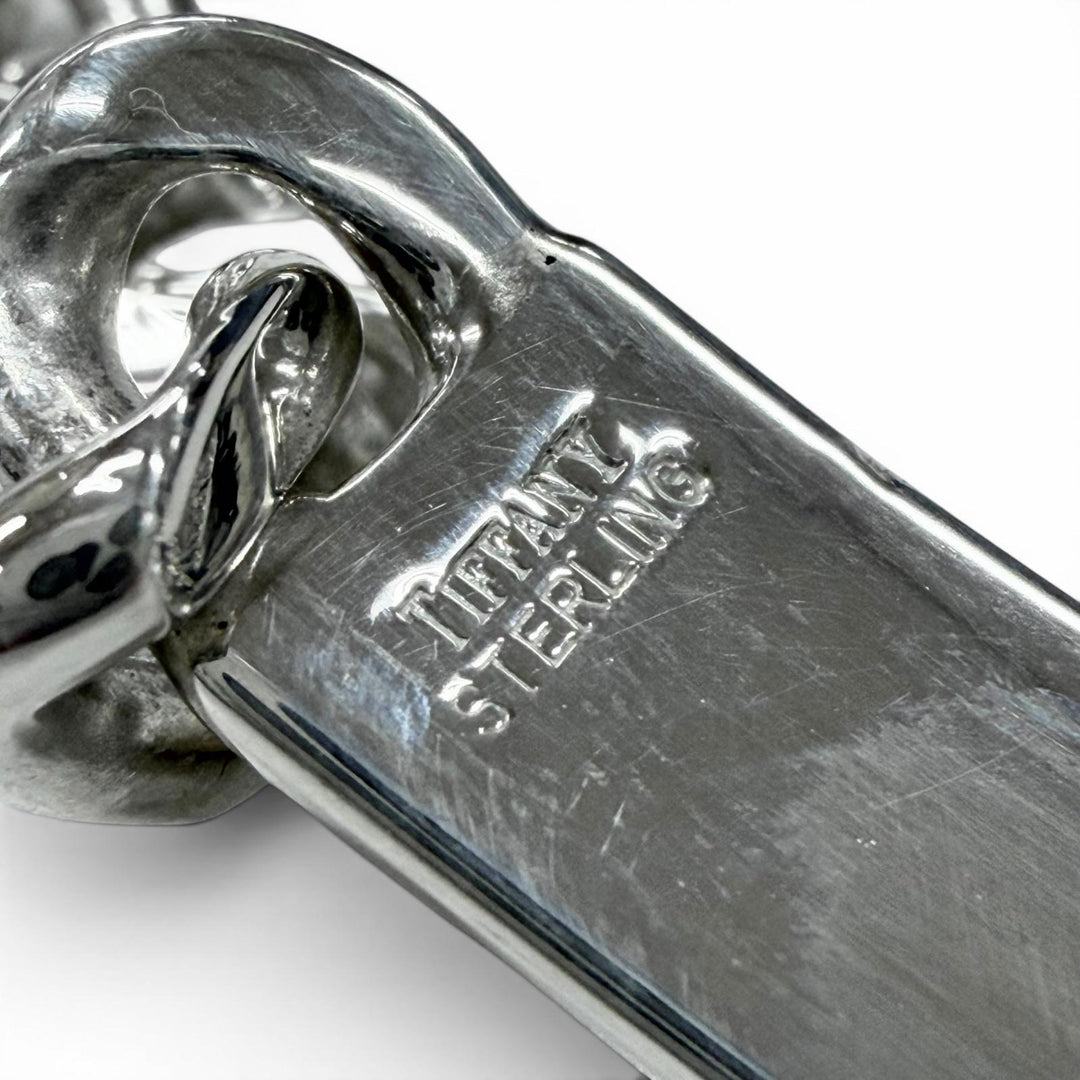Great TIFFANY&Co. bracelet Kihei Chain ID Silver 925 mens