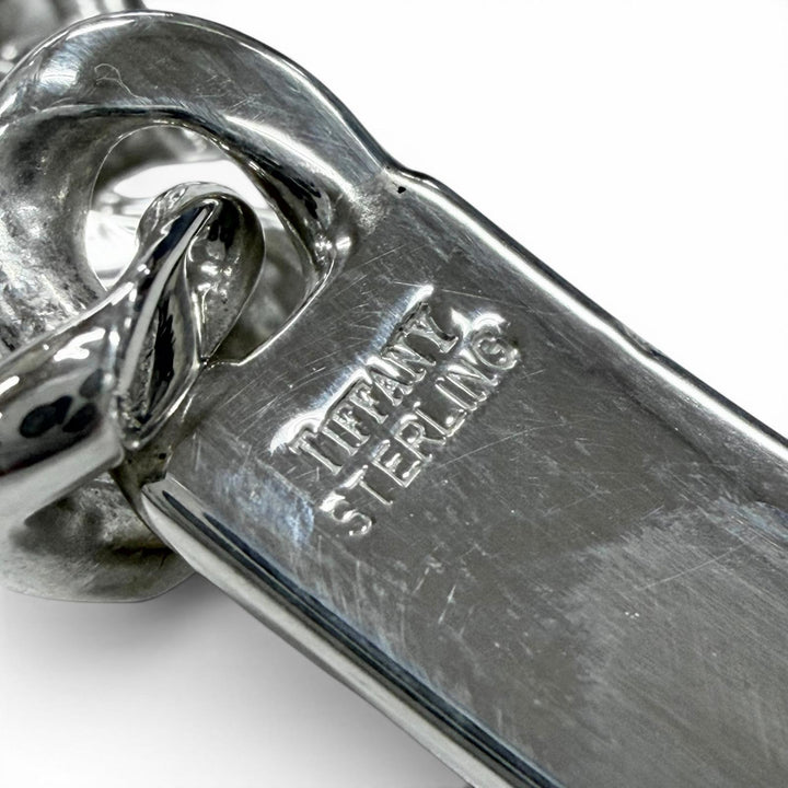 Great TIFFANY&Co. bracelet Kihei Chain ID Silver 925 mens