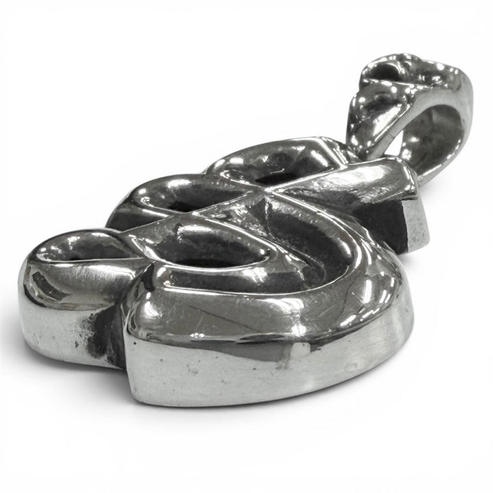 Excellent CHROME HEARTS Pendant top ALPHABET CHARM Initial S Silver 925 mens