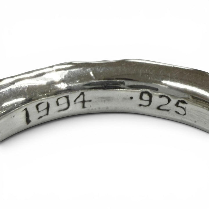 Excellent CHROME HEARTS Ring ring SCRL BAND Scroll band Silver 925 mens