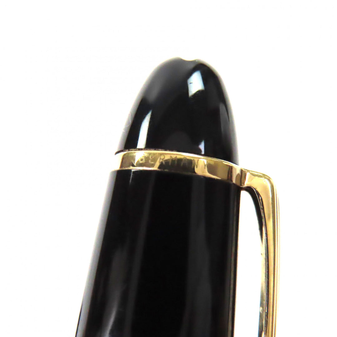 Great MONTBLANC fountain pen Meisterstück 147 Traveler white star black 14K mens