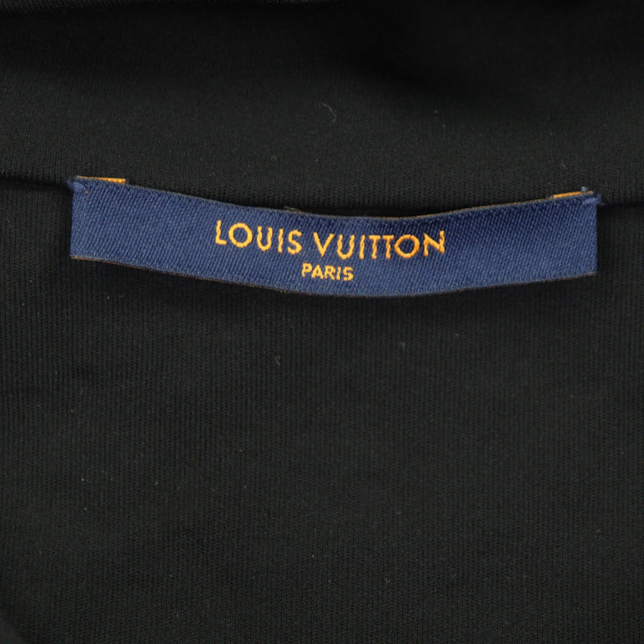 Great LOUIS VUITTON hoodie Hybrid Zip-Through Monogram black Nylon mens M 1A9GNB