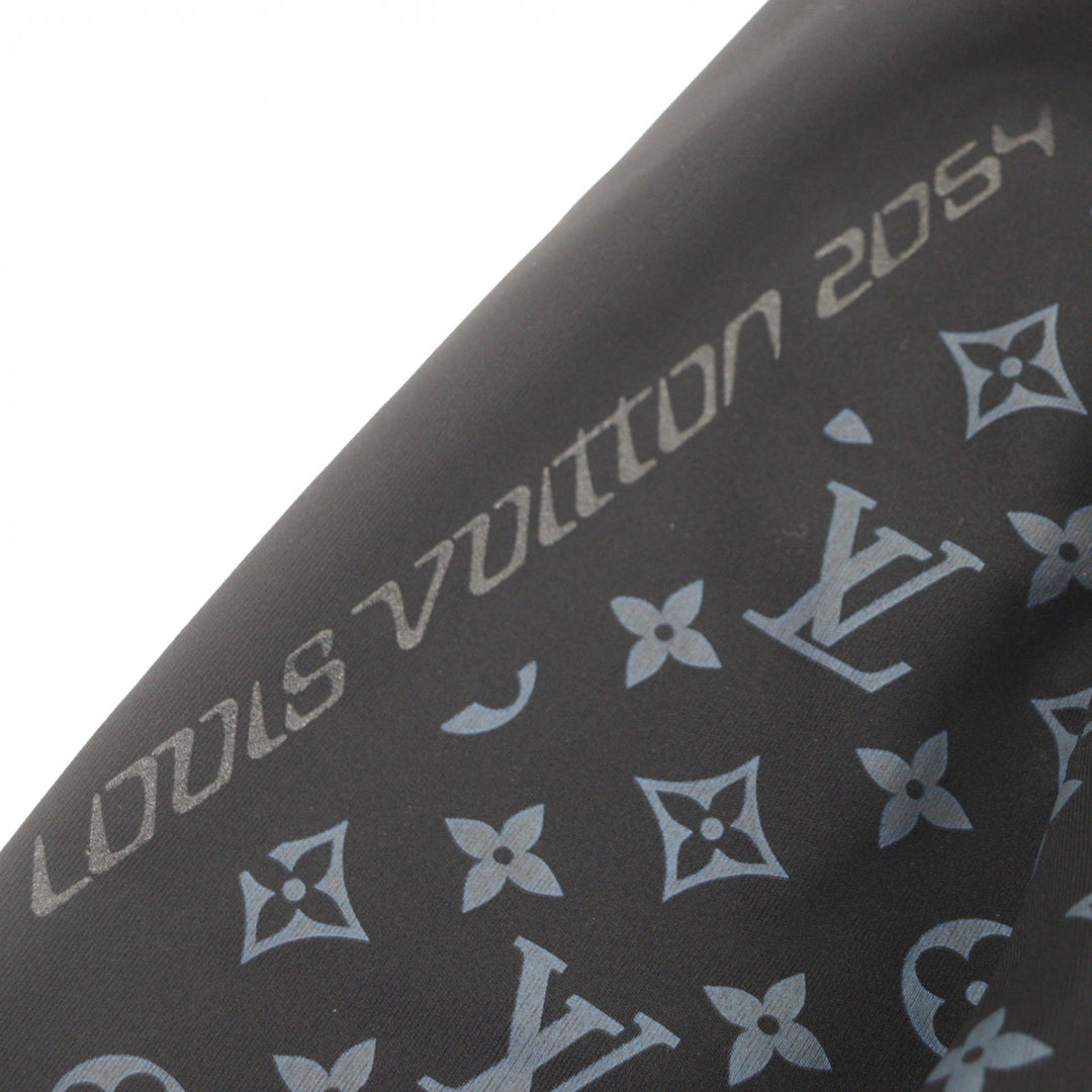 Great LOUIS VUITTON hoodie Hybrid Zip-Through Monogram black Nylon mens M 1A9GNB